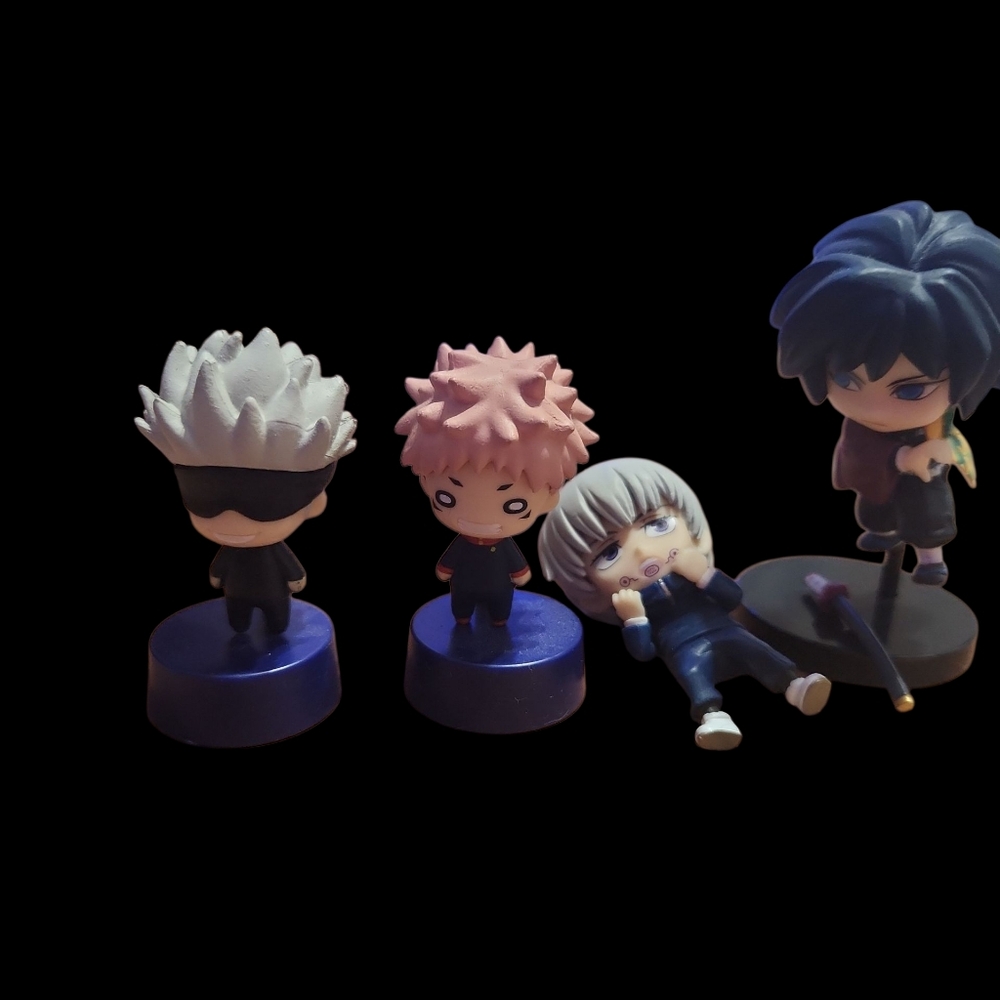 Anime Character Bundle Figurine Set